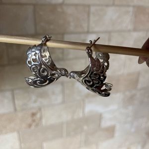 Sterling Silver Bird Earrings